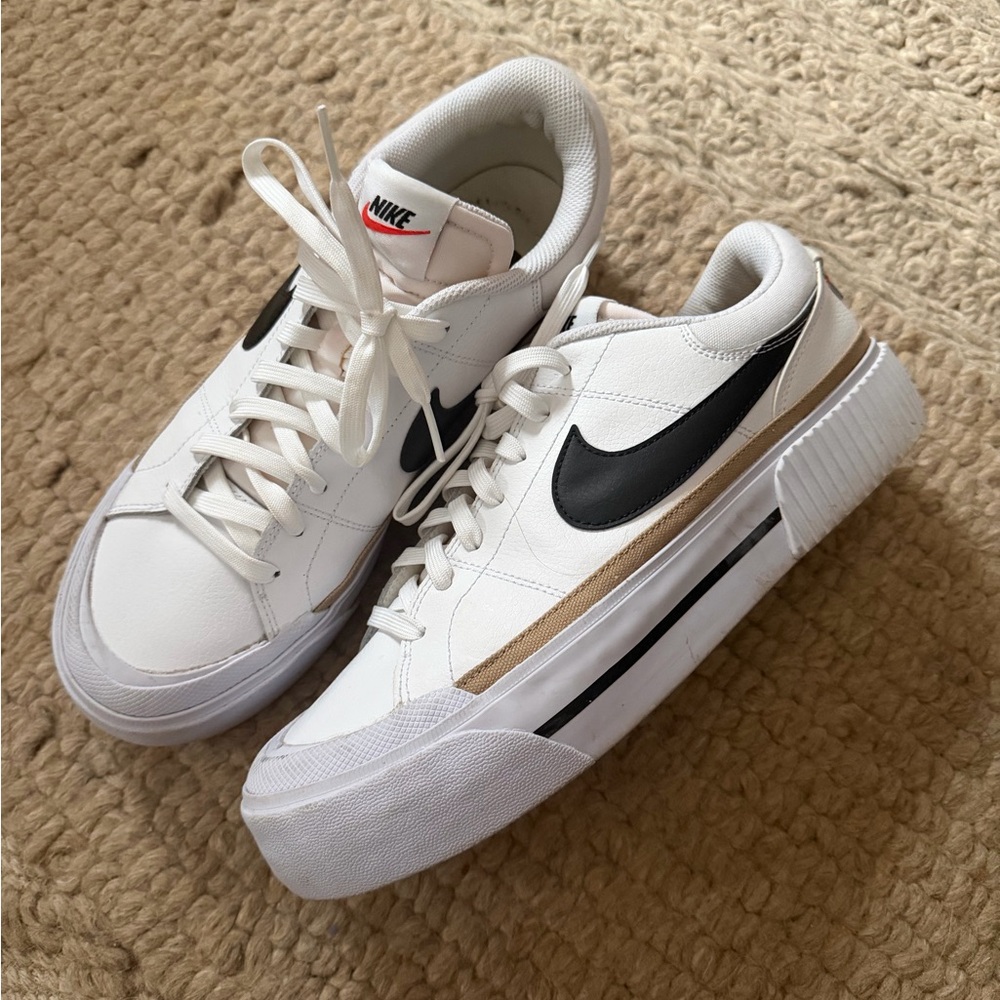 Nike Women's Court Legacy Lift Platform Sneakers